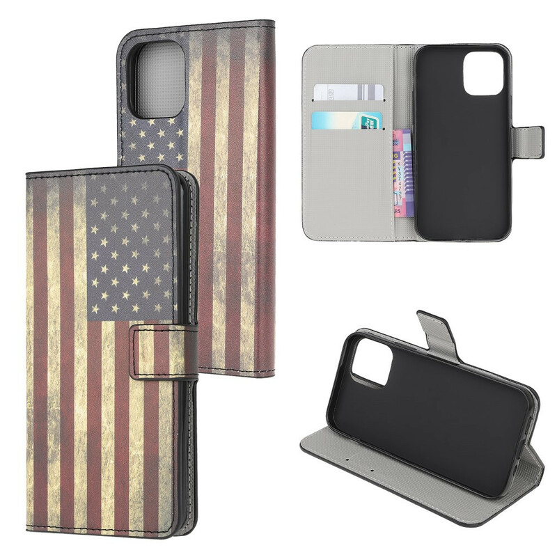 Custodia per iPhone 13 Mini Bandiera USA