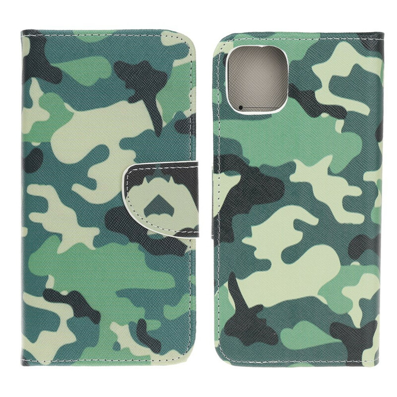 Custodia per iPhone 13 Mini Military Camouflage