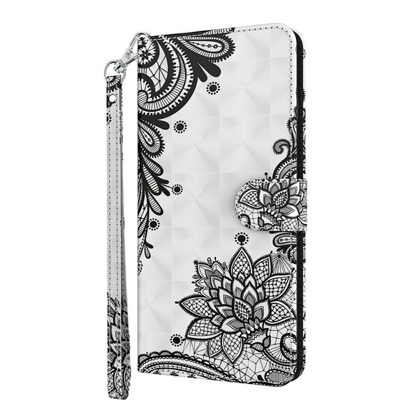 Custodia iPhone 13 Mini Fiori Pizzo