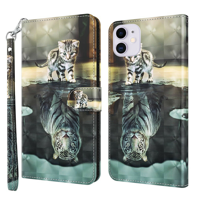 Custodia per iPhone 13 Mini Ernest Le Tigre