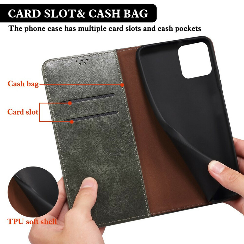 Flip Cover iPhone 13 Mini similpelle Flip Cover iPhone 13 Mini similpelle