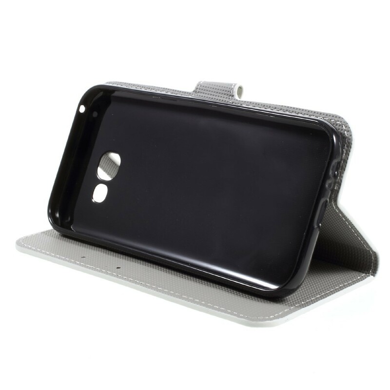 Samsung Galaxy A3 2017 Custodia Farfalle e Fiori