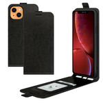 Cover per iPhone 13 Mini effetto pelle Flap verticale