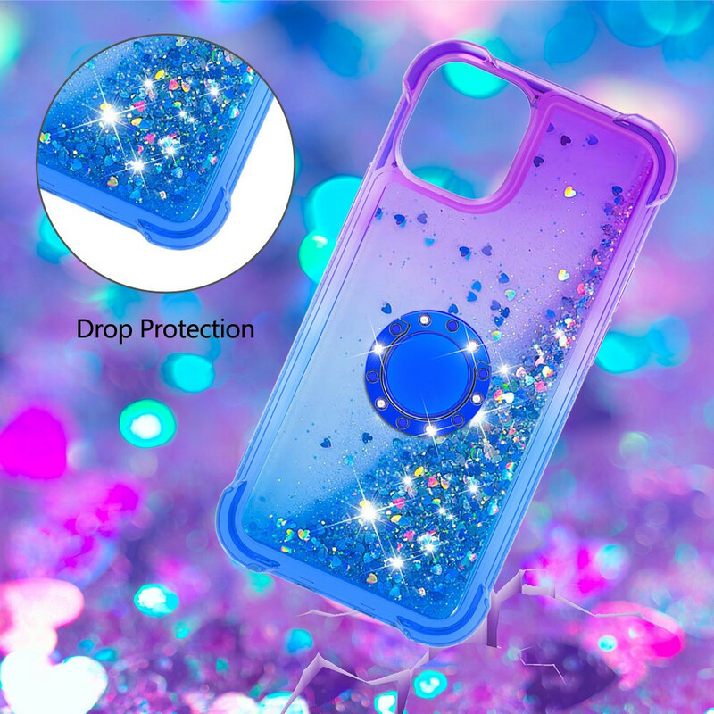 Custodia iPhone 13 Mini Glitter Ring