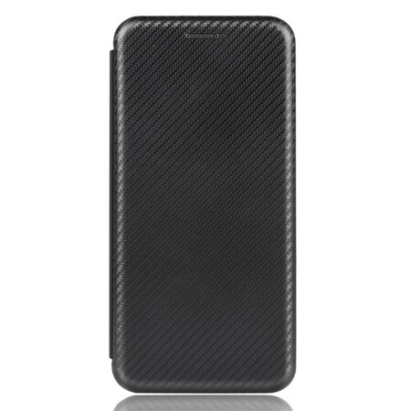 Flip Cover iPhone 13 Mini in fibra di carbonio