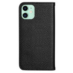 Flip Cover iPhone 13 Mini similpelle Litchi Ultra Chic