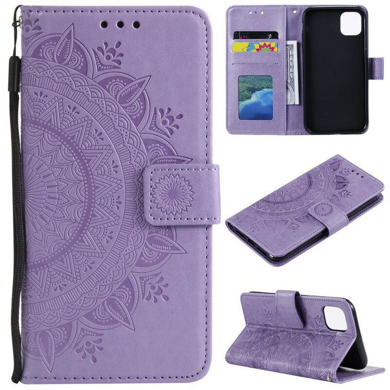 Custodia iPhone 13 Mini Mandala Sun