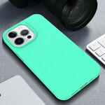 Custodia per iPhone 13 Mini con design a color paglia