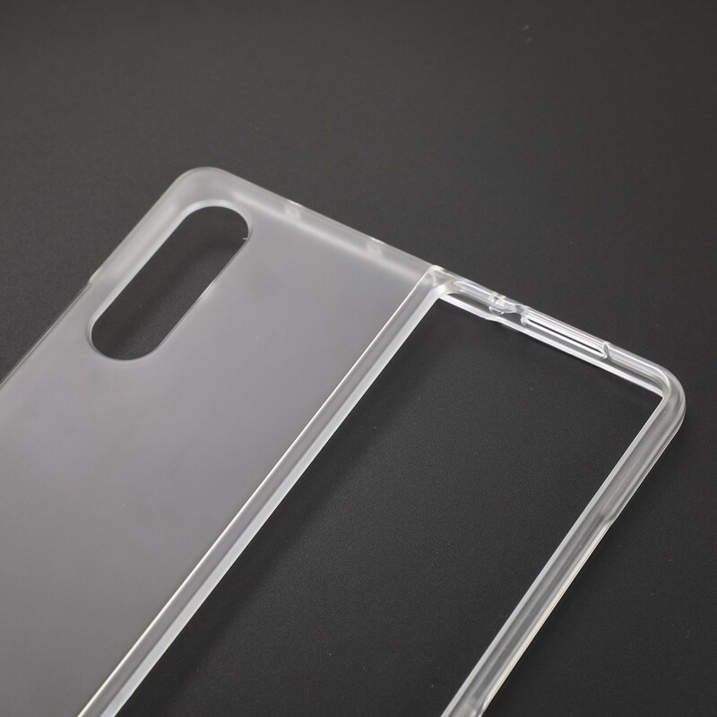 Samsung Galaxy Z Fold 3 5G Custodia in plastica trasparente opaca