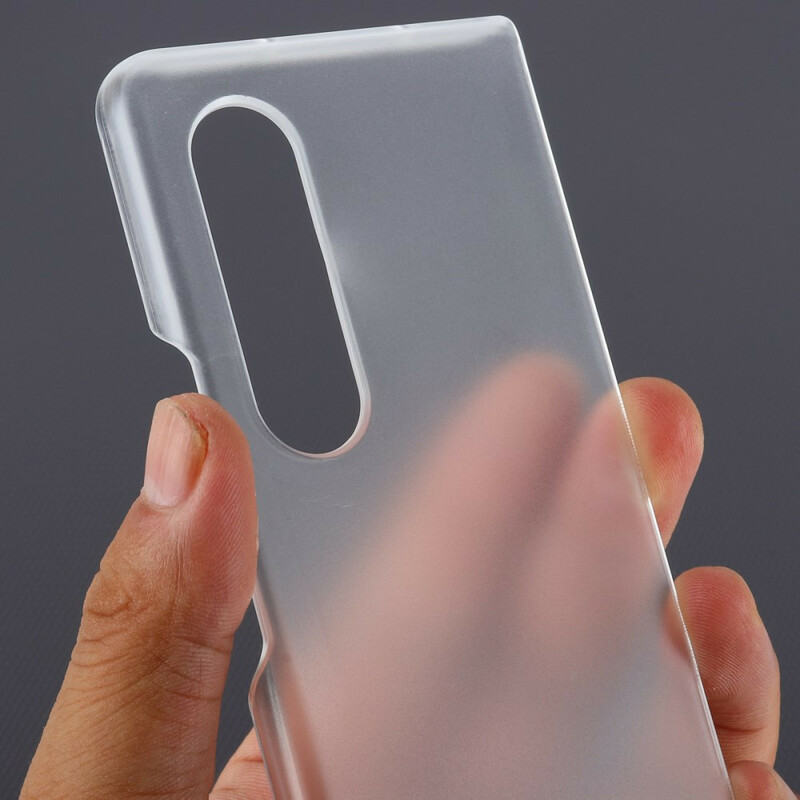 Samsung Galaxy Z Fold 3 5G Custodia in plastica trasparente opaca
