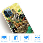 Custodia iPhone 13 Pro Max Animali Safari