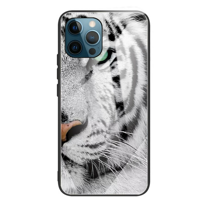 Custodia in vetro per iPhone 13 Pro Tiger