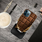 iPhone 13 Pro Max Custodia flessibile cioccolato