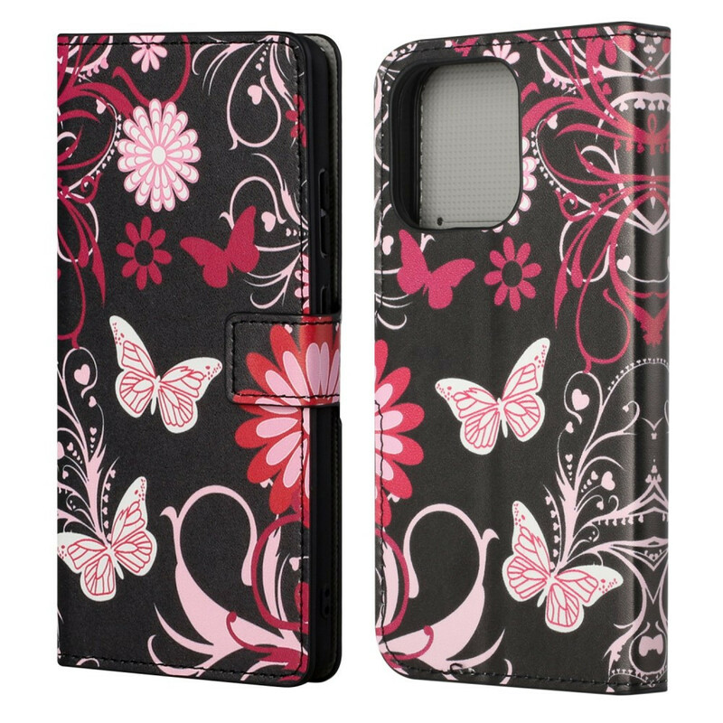 Custodia per iPhone 13 Pro Butterflies Dementia