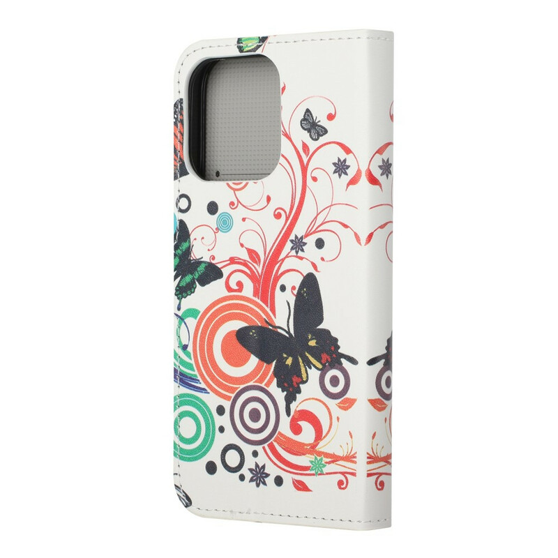 Custodia per iPhone 13 Pro Butterflies Dementia