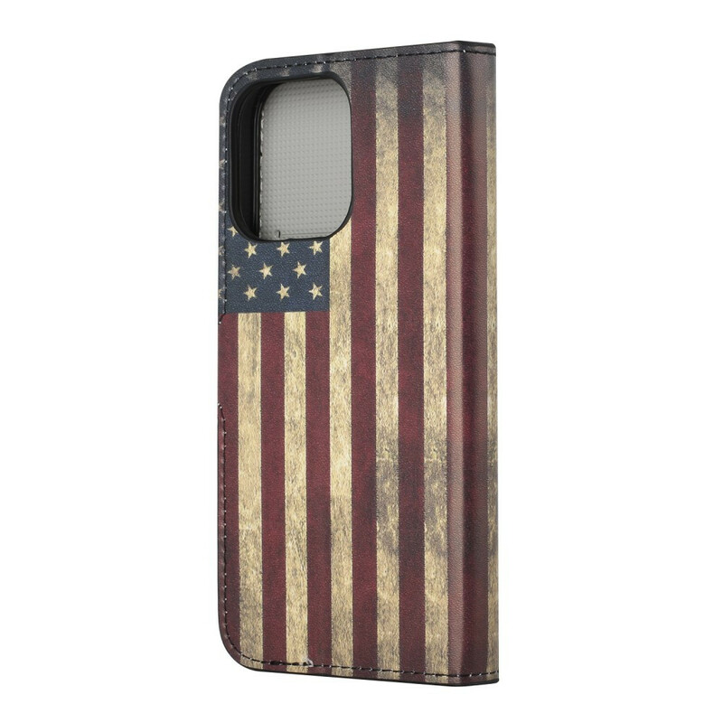 Custodia per iPhone 13 Pro Bandiera USA