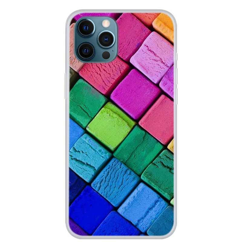 Custodia per iPhone 13 Pro Cubi colorati