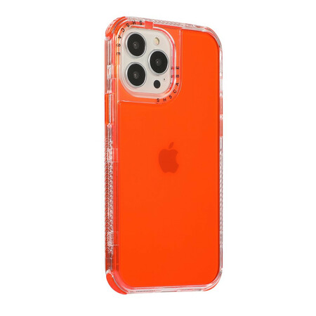 Custodia colorata trasparente per iPhone 13 Pro