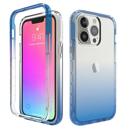 Custodia per iPhone 13 Pro a colori sfumati