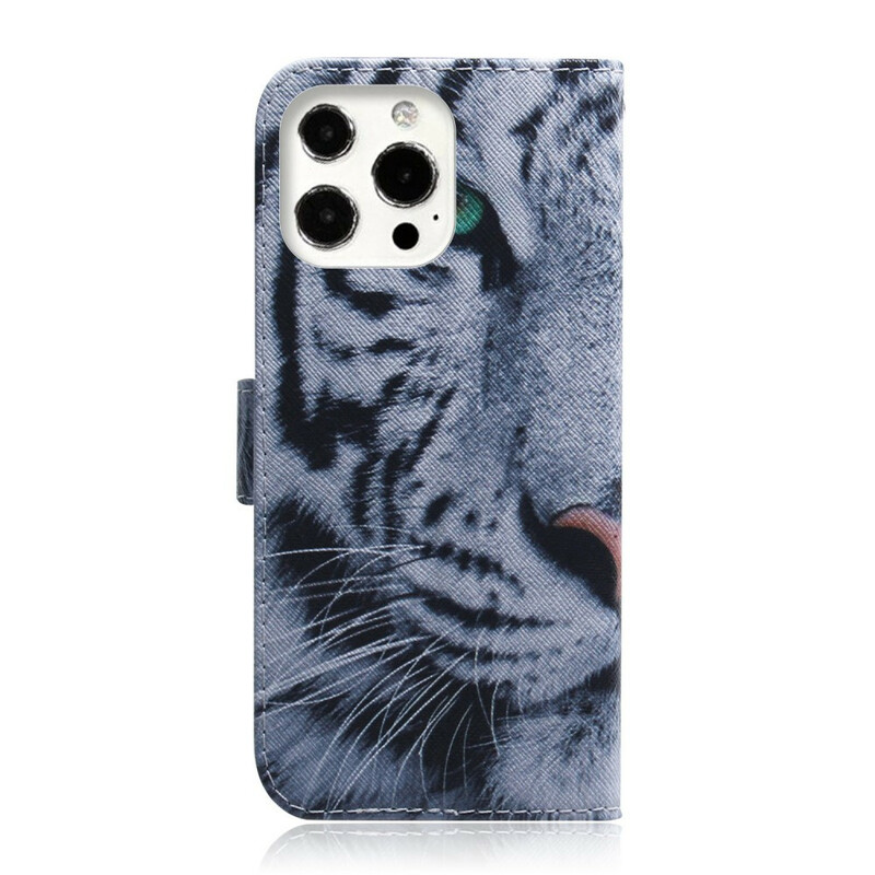 Custodia per iPhone 13 Pro Max Tiger Face