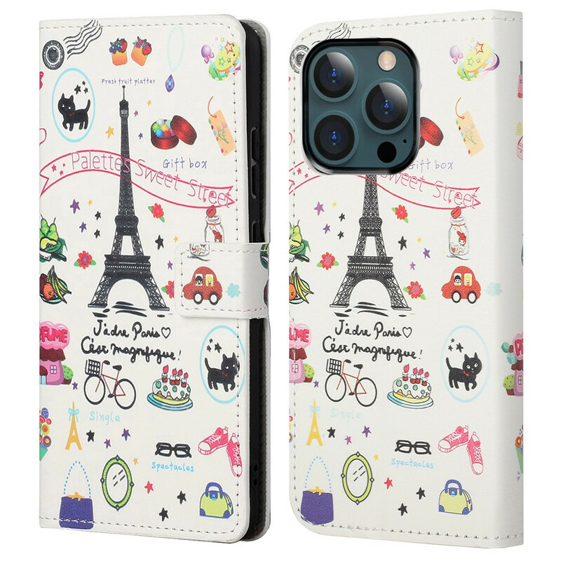 Custodia iPhone 13 Pro Max J'adore Paris