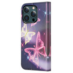 Custodia per iPhone 13 Pro Max Dementia Butterflies