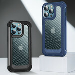 Custodia iPhone 13 Pro Clear Carbon Fiber Texture