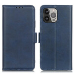 Custodia iPhone 13 Pro Max con doppia linguetta