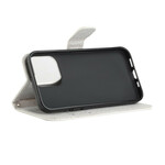 Custodia per iPhone 13 Dragonfly con cordino