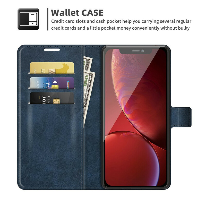 Custodia per iPhone 13 Pro Max effetto pelle Slim Extreme