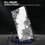 Cover per iPhone 13 Fleurs Dentelle