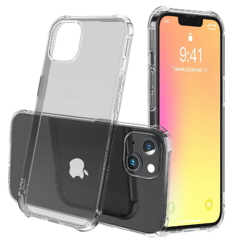 iPhone 13 Pro Max Custodia trasparente LEEU Cuscini di protezione
