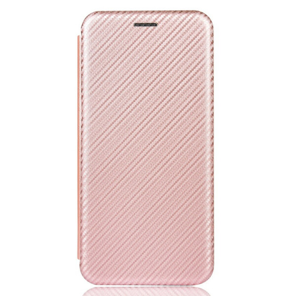 Flip Cover iPhone 13 Pro Max in fibra di carbonio