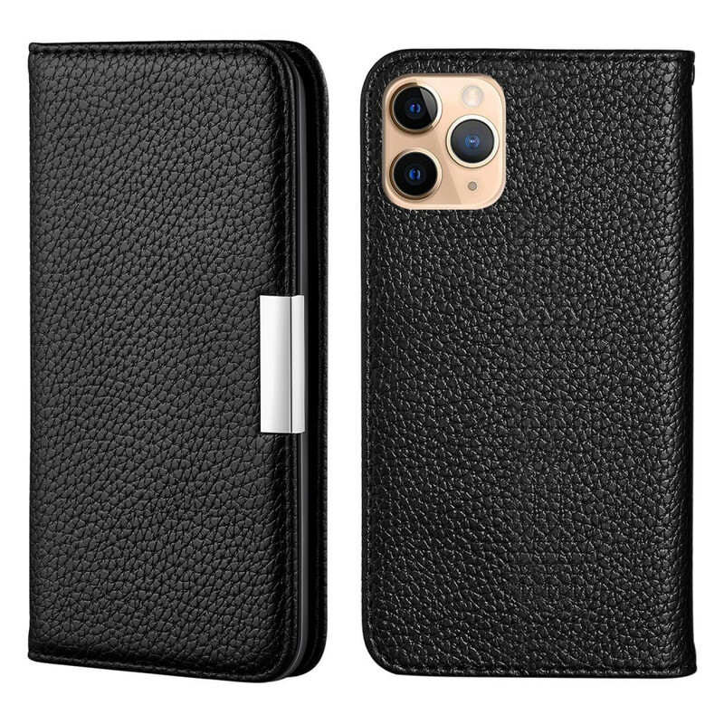 Flip Cover iPhone 13 Pro Max in similpelle Litchi Ultra Chic