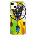 Custodia iPhone 13 Dreamcatcher Owl Fluorescente
