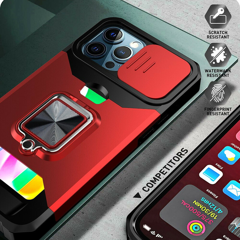 Cover con obiettivo multifunzione per iPhone 13 Pro Max