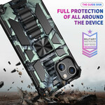Custodia iPhone 13 Camouflage con supporto rimovibile