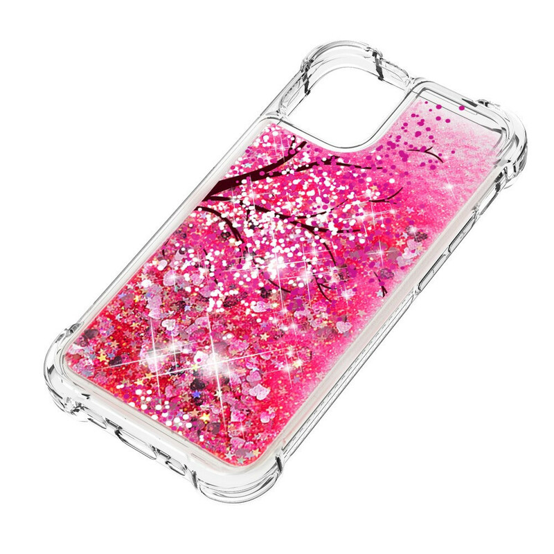 Custodia iPhone 13 Albero Glitter