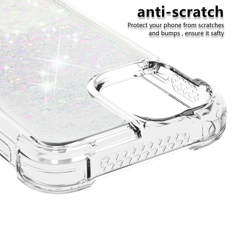 Custodia per iPhone 13 Desideri Glitter