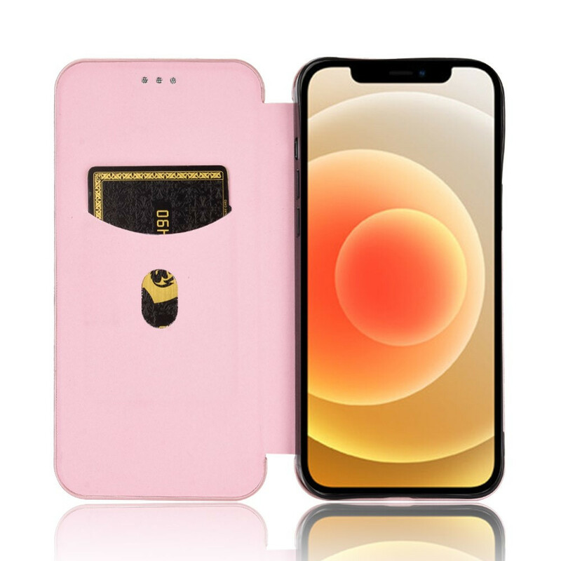 Flip Cover iPhone 13 in fibra di carbonio