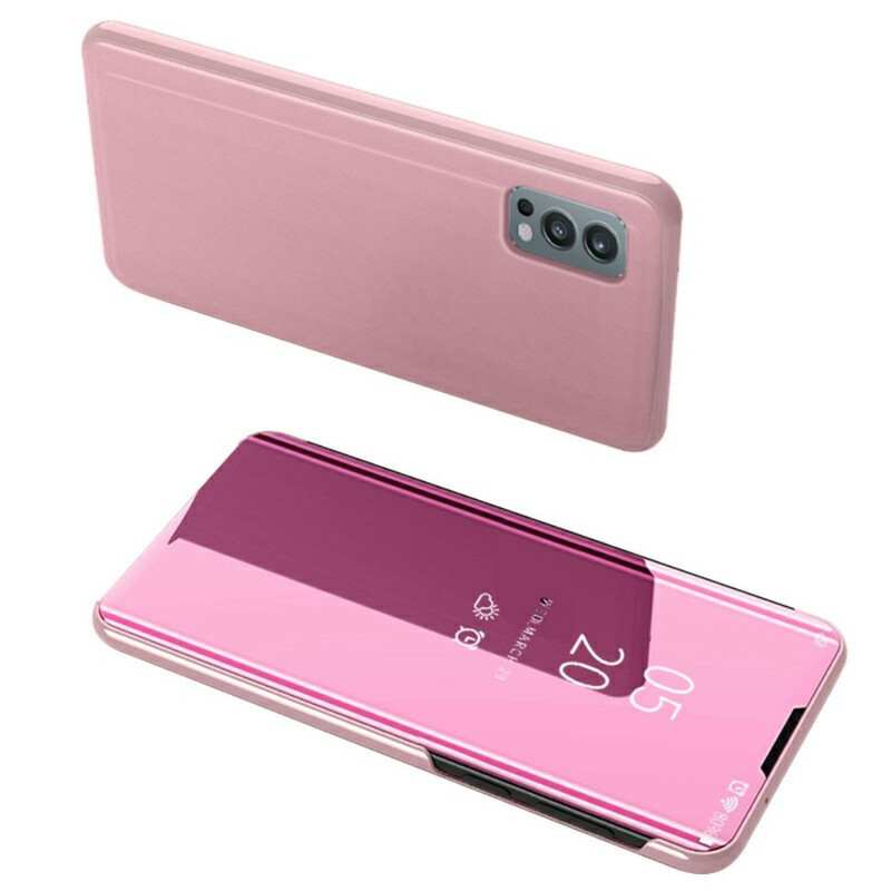 Coperchio OnePlus Nord 2 5G Specchio e similpelle