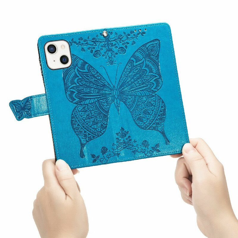 Custodia iPhone 13 Half Butterfly