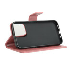 Custodia per iPhone 13 Albero e gufi con cordino