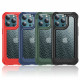 Custodia iPhone 13 Clear Carbon Fiber Texture