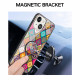 Custodia magnetica Patchwork per iPhone 13