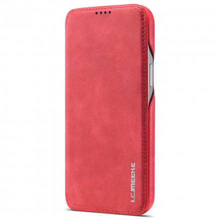 Flip Cover iPhone 13 Effetto pelle Semplice LC.IMEEKE
