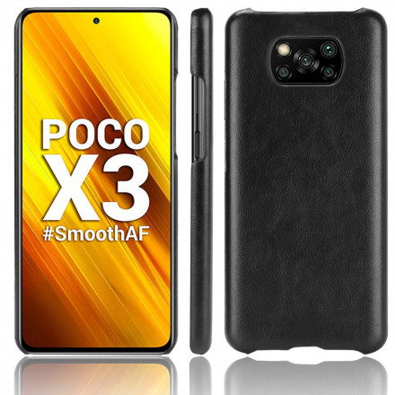 Poco X3 / X3 Pro / X3 NFC Custodia effetto pelle Litchi Performance