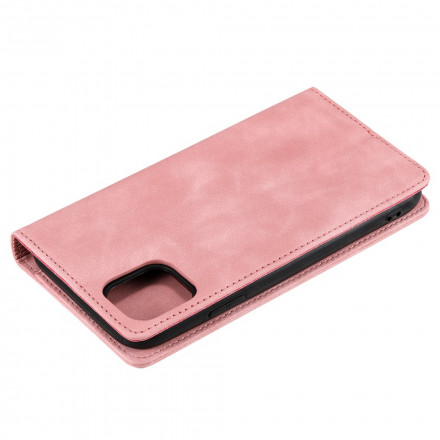 Flip Cover iPhone 13 Stile Pelle Tricolore