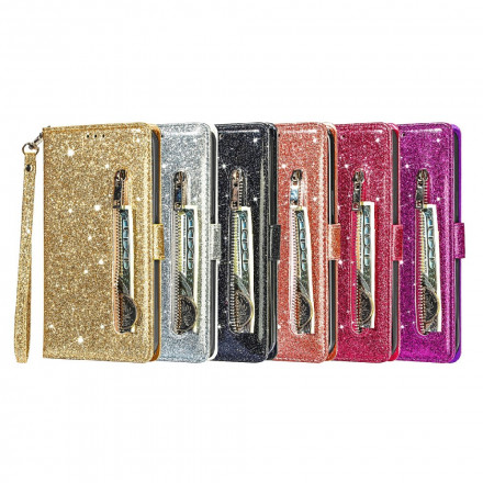 Cover per iPhone 13 Glitter Purse