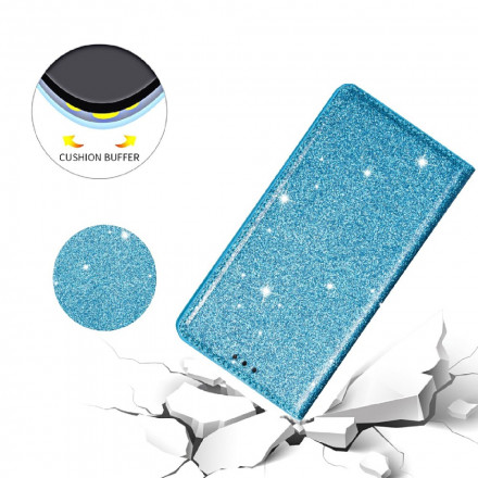 Flip Cover iPhone 13 stile Glitter